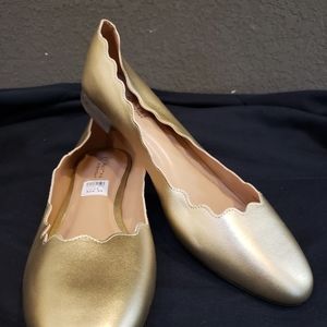 Gold Martha Stewart Flats